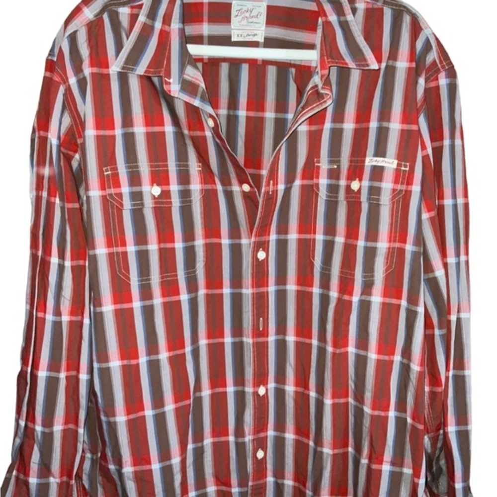 Lucky Brand Distinctive Western Sportswear Guaranteed Fit Long Sleeve Sz… - Picture 13 of 13